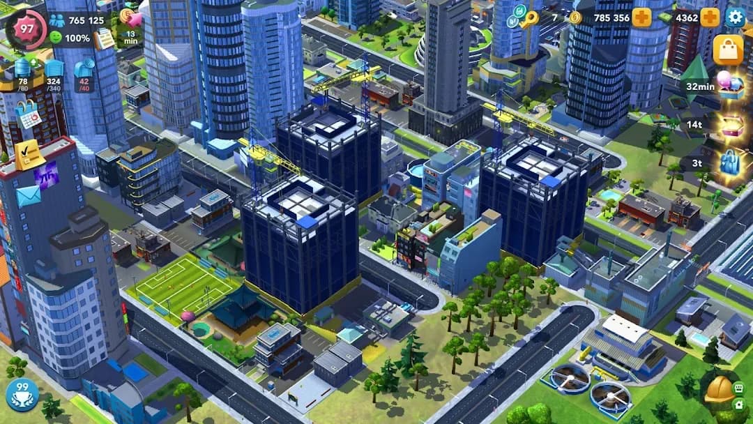 SimCity BuildIt مهكر — لقطة شاشة 4