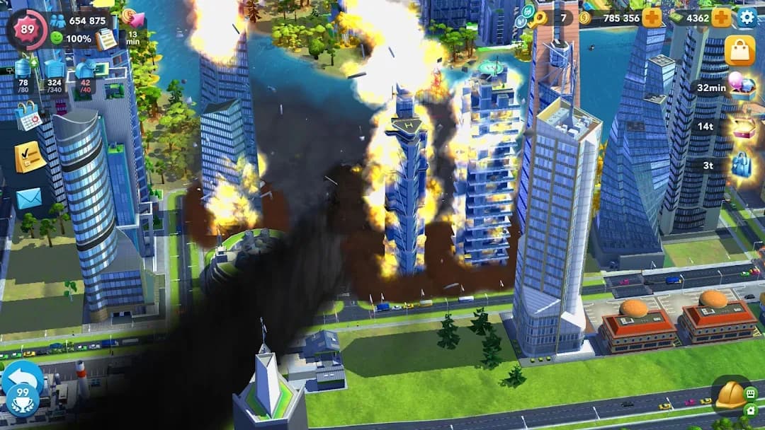 SimCity BuildIt مهكر — لقطة شاشة 5