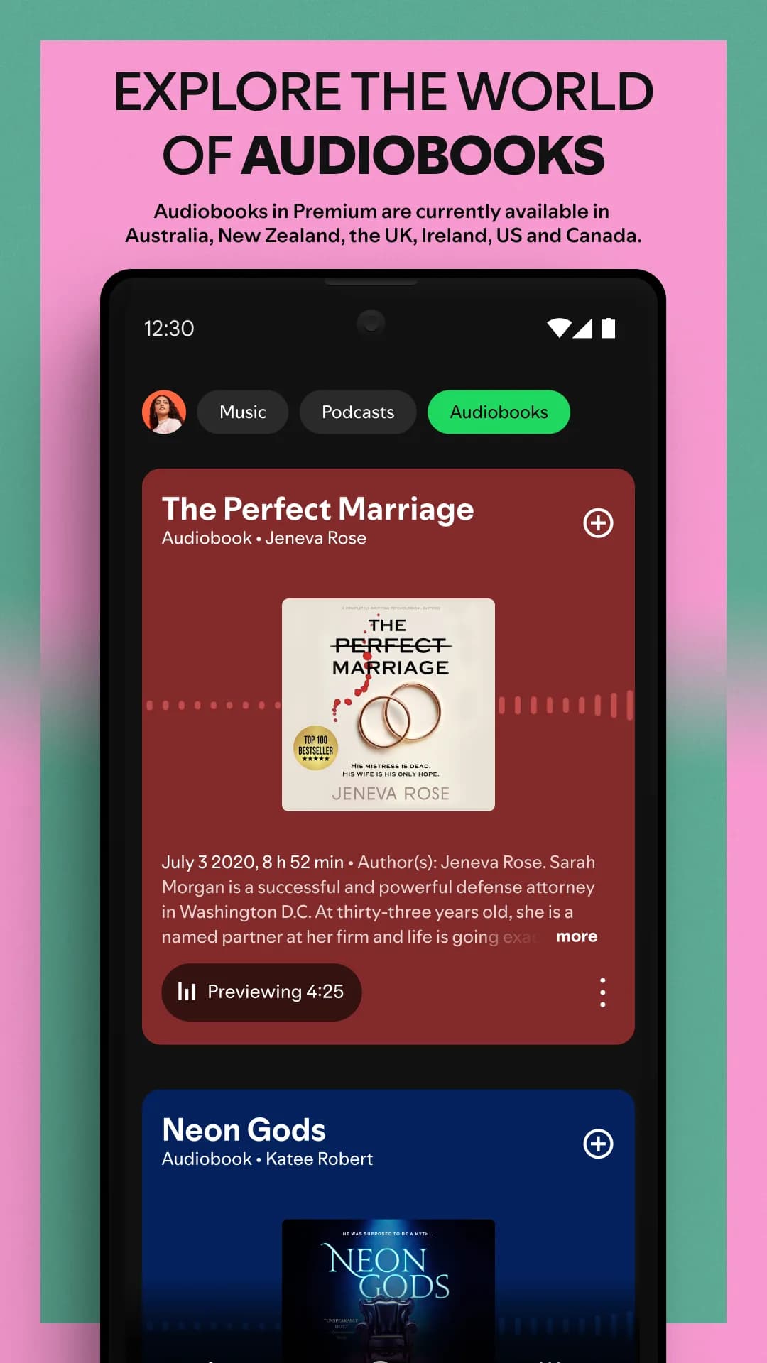Spotify Premium — Captura de tela 6