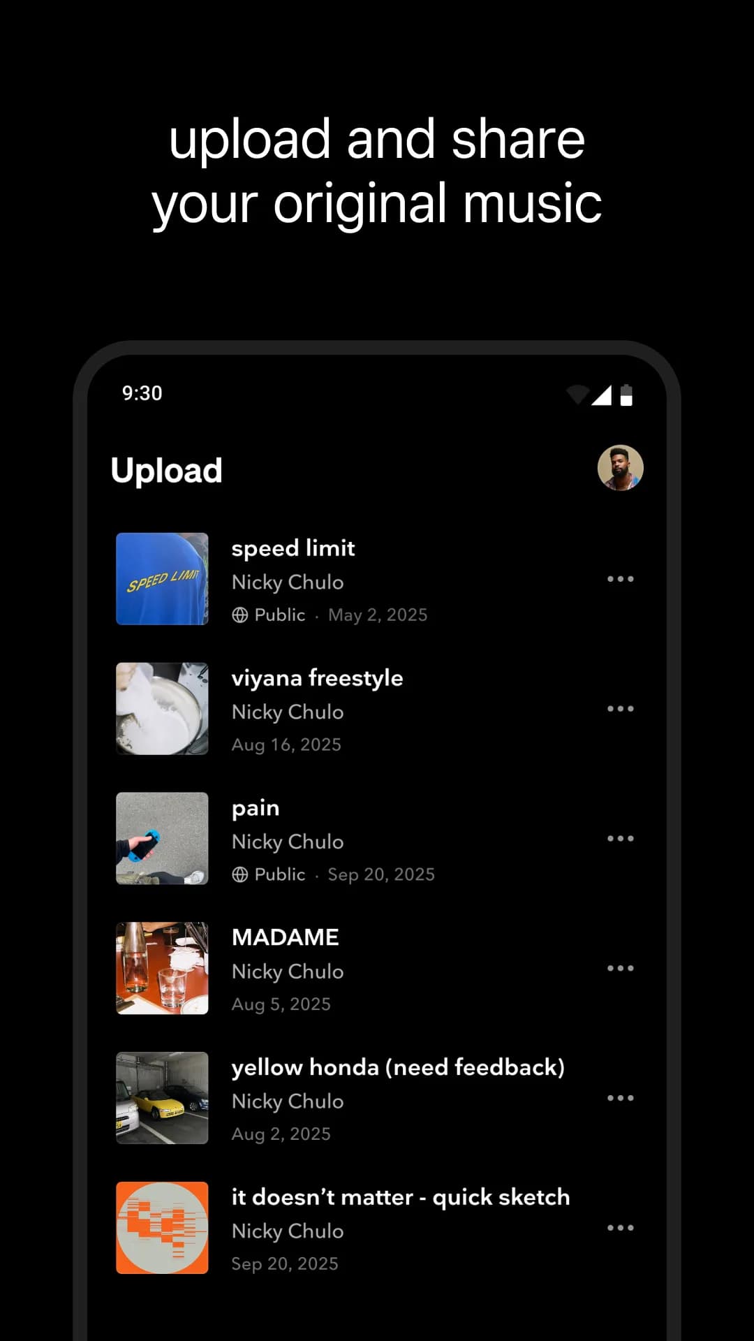 TIDAL Music — Capture d’écran 2