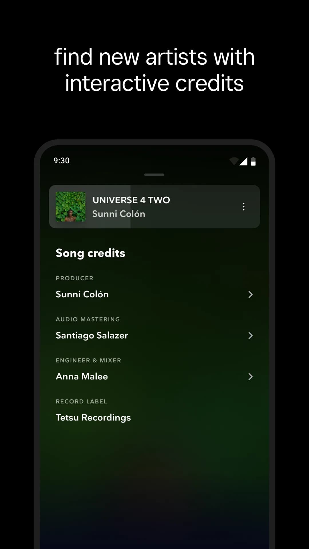 TIDAL Music — Capture d’écran 8