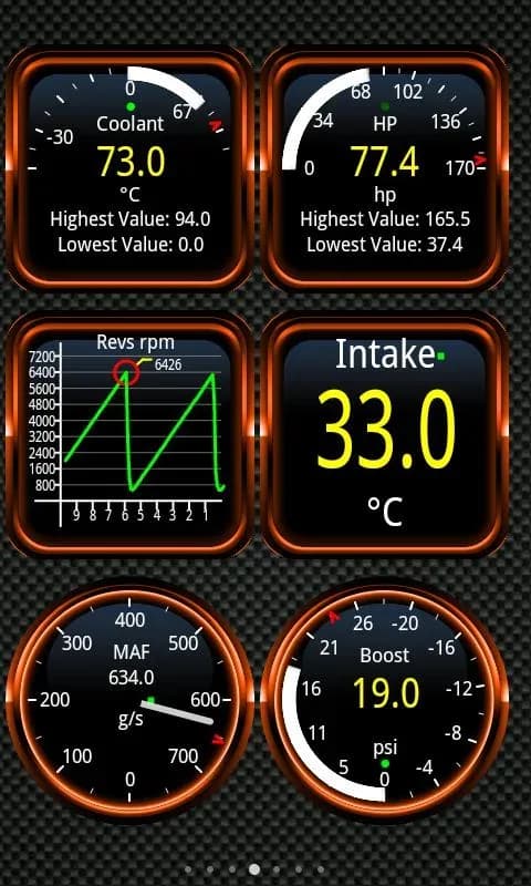 Torque Pro — Captura de pantalla 2