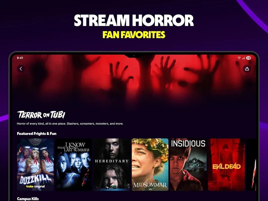 Tubi TV — Captura de pantalla 6