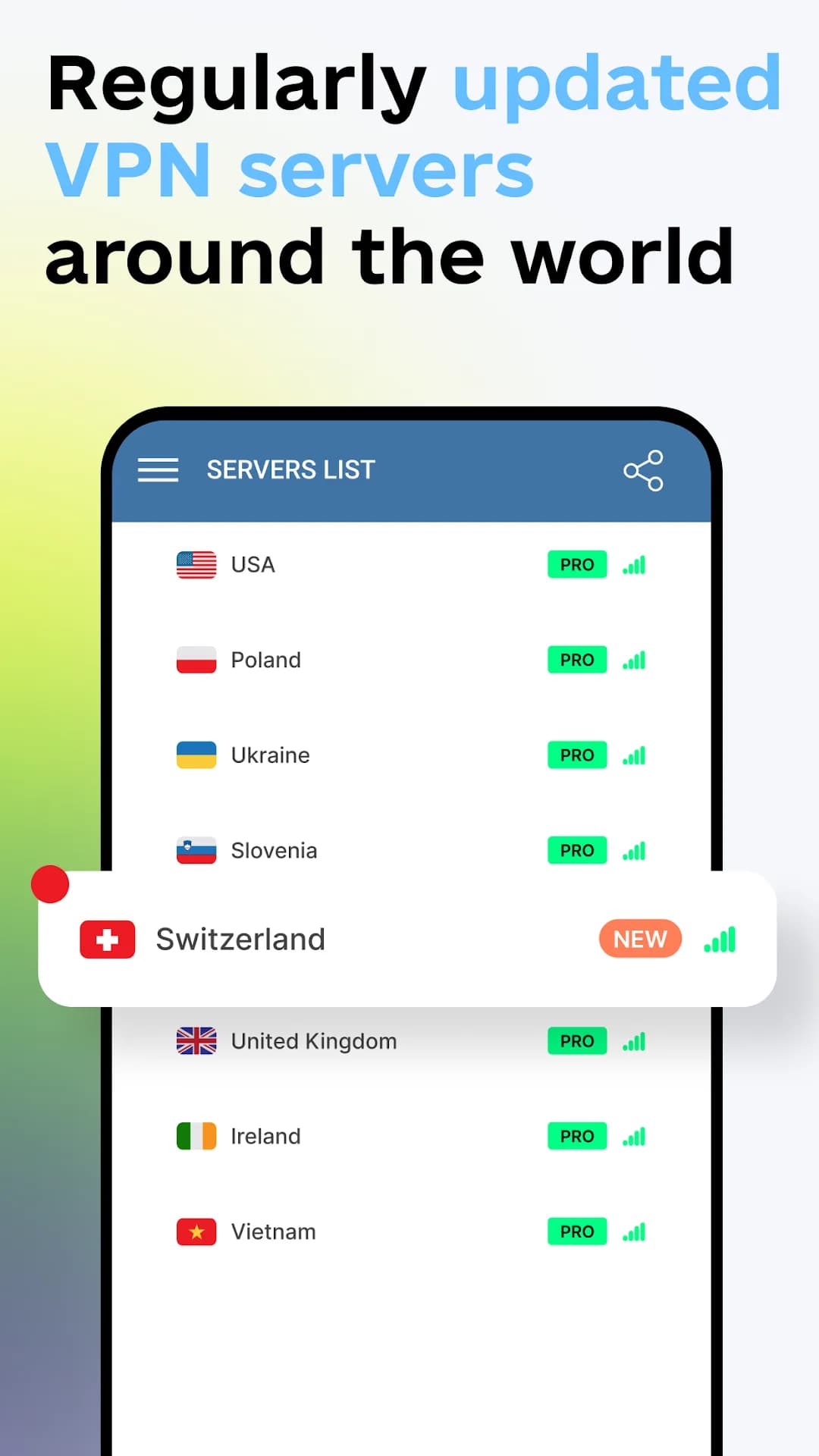 USA VPN — Captura de pantalla 4