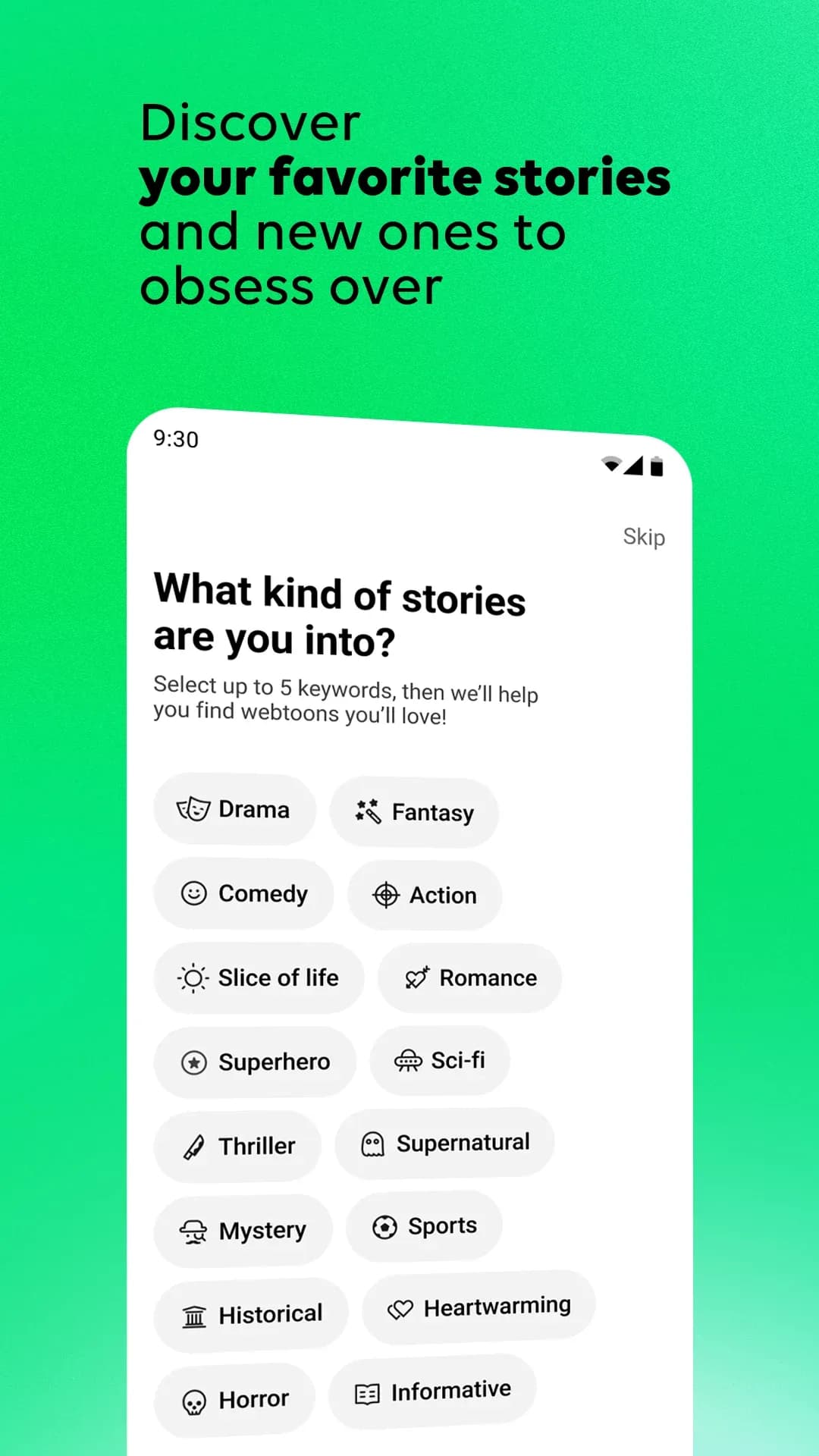 WEBTOON — Capture d’écran 3