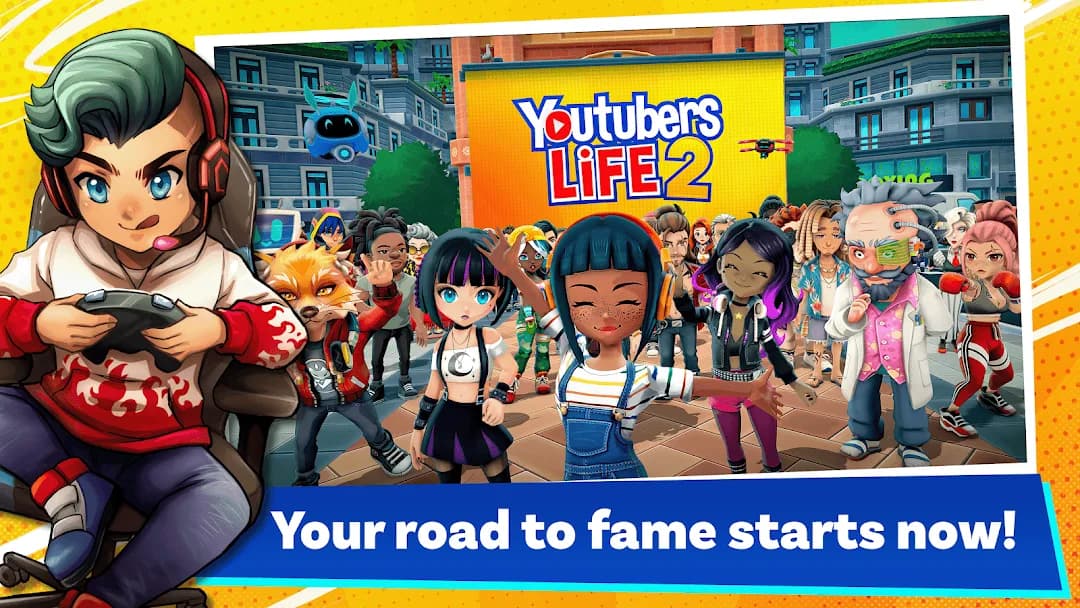 Youtubers Life 2 — Screenshot 1